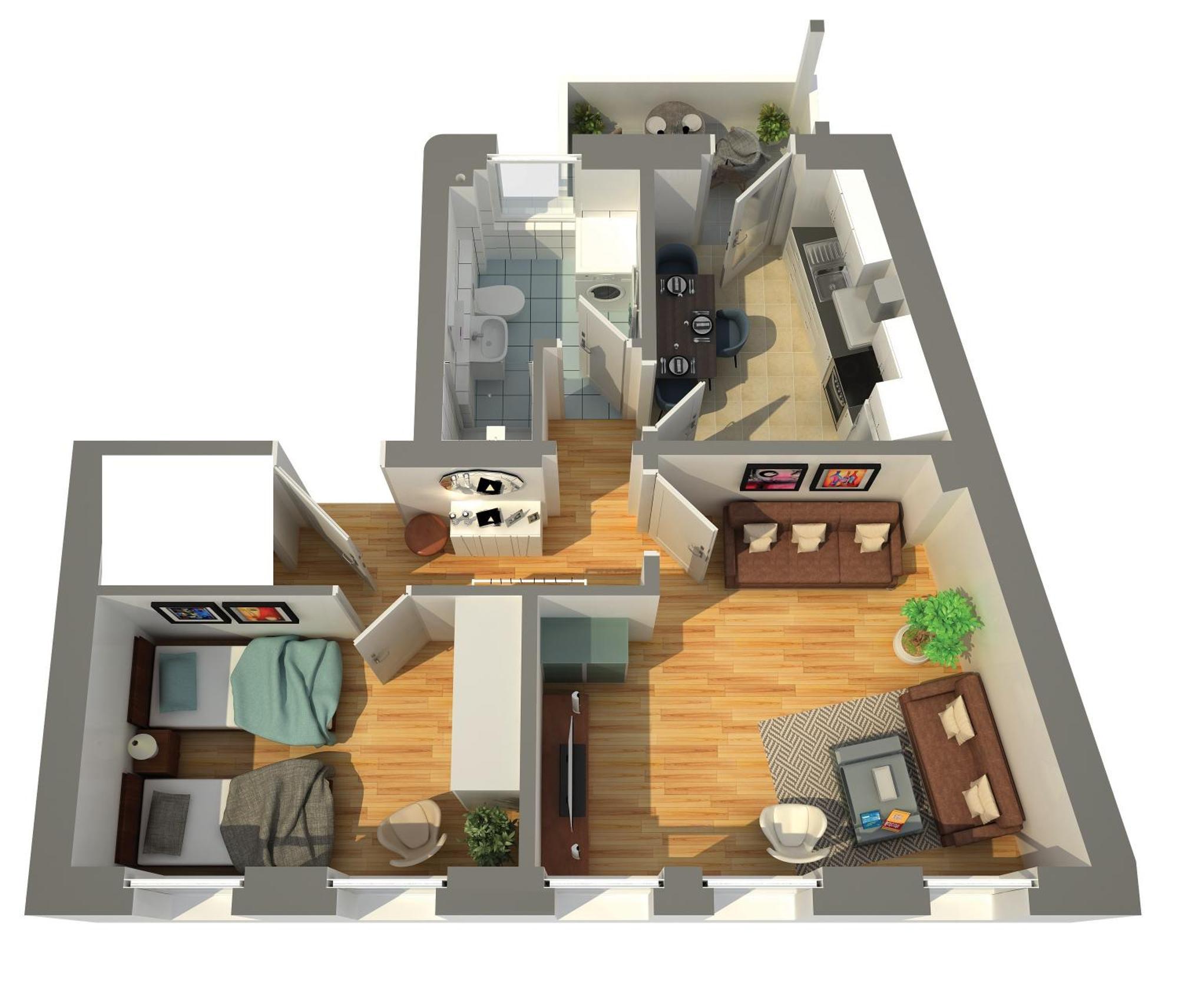 Gemuetliches Apartment, Seenaehe, Wm, Wlan, Balkon Марклеберг Екстериор снимка